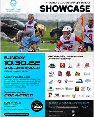 Image post by @predatorslacrosse on Instagram