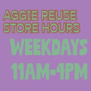 Image post by @aggiereusestore on Instagram