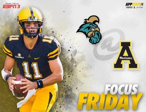 Image post by @appstate_fb on Instagram