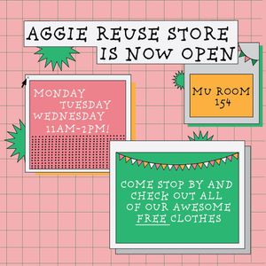 Image post by @aggiereusestore on Instagram