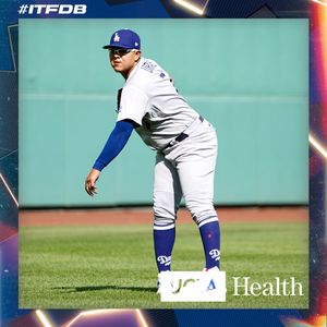 Image post by @Dodgers on Twitter/X