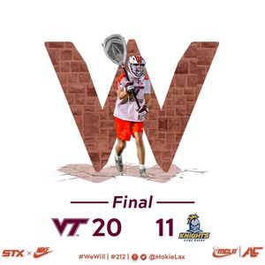 Image post by @hokiesmlax on Instagram