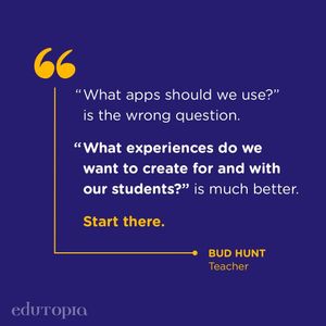 Image post by @edutopia on Instagram