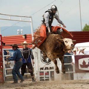 Image post by @cloverdalerodeo on Instagram