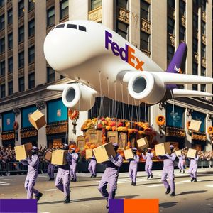 Image post by @fedex on Instagram