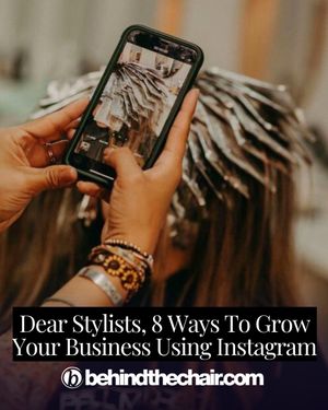 Image post by @behindthechair_com on Instagram