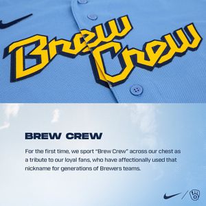 Image post by @brewers on Instagram