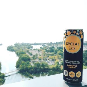 Image post by @sociallitevodka on Instagram