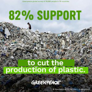 Image post by @greenpeace on Instagram