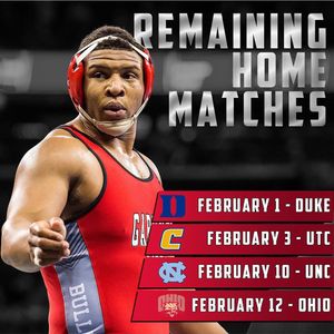 Image post by @gwuwrestling on Instagram