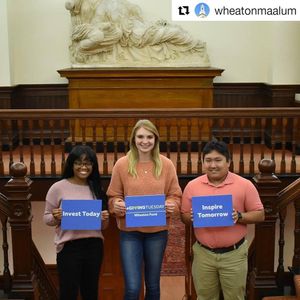Image post by @wheatonlyons on Instagram
