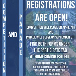 Image post by @psuhomecoming on Instagram