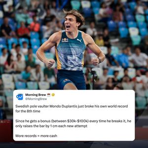 Image post by @morningbrew on Instagram