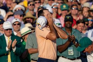 Image post by @TheMasters on Twitter/X