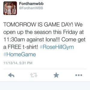Image post by @fordhamwbb on Instagram