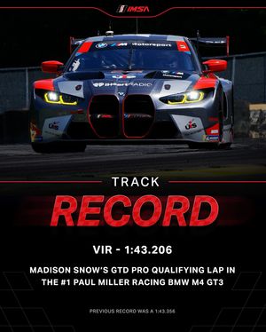 Image post by @imsa_racing on Instagram