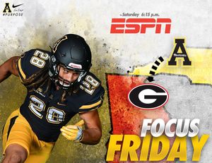 Image post by @appstate_fb on Instagram