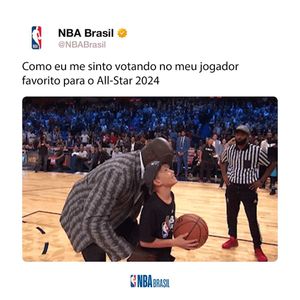 Image post by @nbabrasil on Instagram