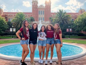 Image post by @fsugoldengirls on Instagram