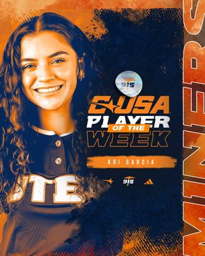 Image post by @UTEPSoftball on Twitter/X