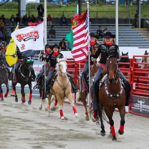 Image post by @cloverdalerodeo on Instagram