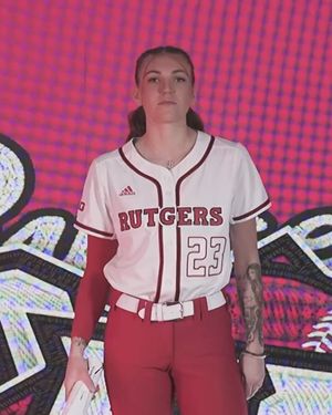 Image post by @ru_softball on Instagram