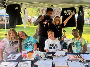 Image post by @babevote on Instagram