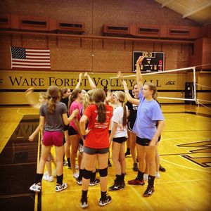 Image post by @wakevolleyball on Instagram