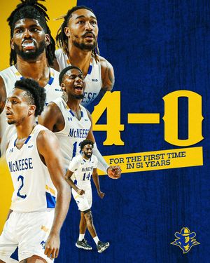 Image post by @McNeeseMBB on Twitter/X