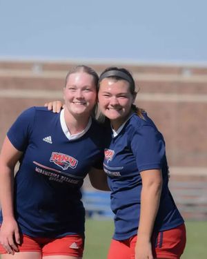 Image post by @mnu_womensoccer on Instagram