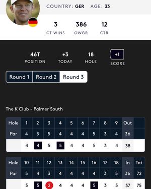 Image post by @alexknappegolf on Instagram