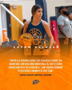 Image post by @UTEPWBB on Twitter/X