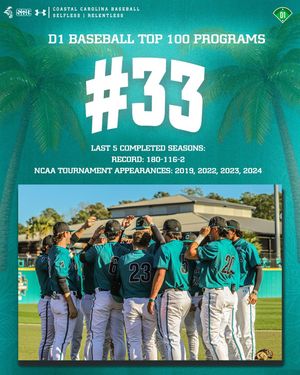 Image post by @chanticleerbaseball on Instagram