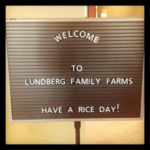 Image post by @lundbergfarms on Instagram