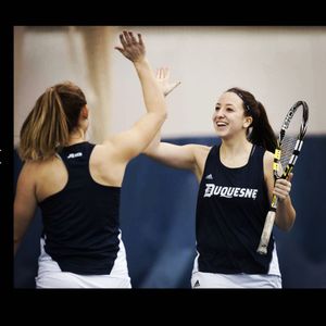 Image post by @duquesnetennis on Instagram