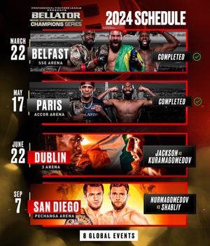 Image post by @BellatorMMA on Twitter/X