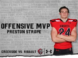 Image post by @creekside.football on Instagram