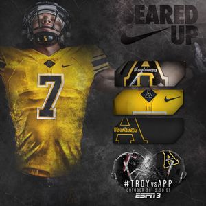 Image post by @appstate_fb on Instagram