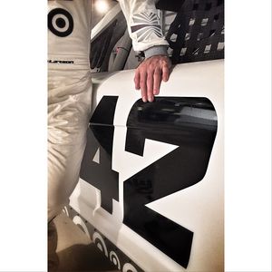 Image post by @kylelarsonracin on Instagram