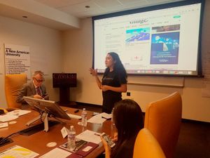 Image post by @cronkiteglobal on Instagram
