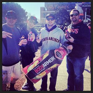 Image post by @drinkbodyarmor on Instagram