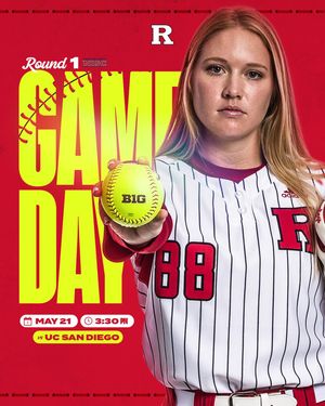 Image post by @ru_softball on Instagram