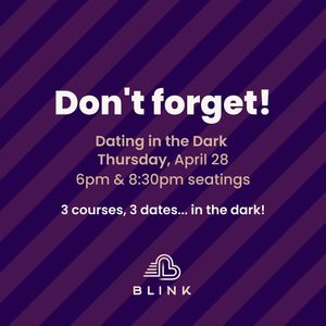 Image post by @theblinkdate on Instagram