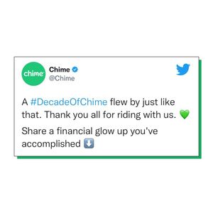Image post by @chime on Instagram