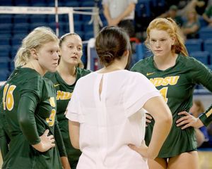 Image post by @ndsuvolleyball on Instagram