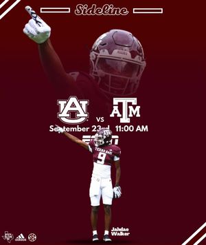 Image post by @aggiessideline on Instagram