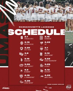 Image post by @umasslacrosse on Instagram