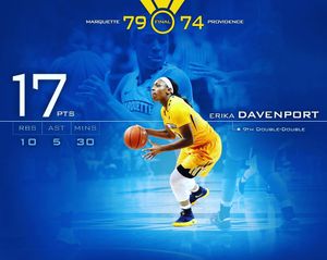 Image post by @marquettewbb on Instagram