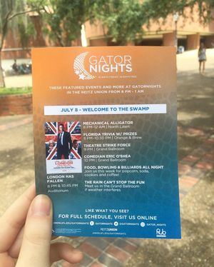 Image post by @ufgatornights on Instagram