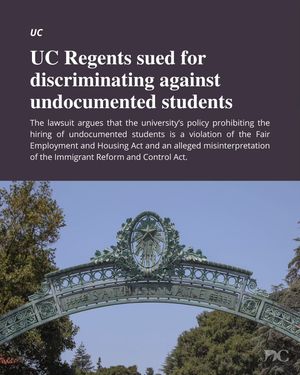 Image post by @dailycal on Instagram